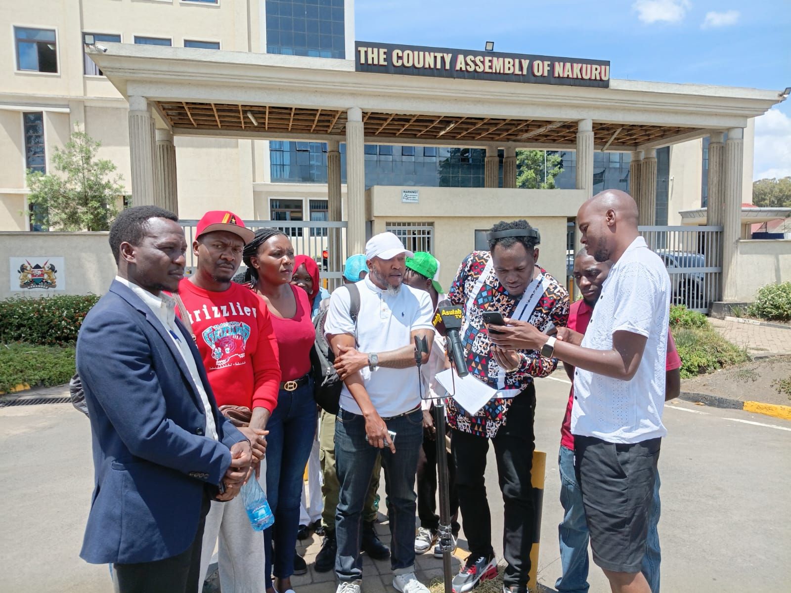 Nakuru creatives protest ‘neglect’ by county government