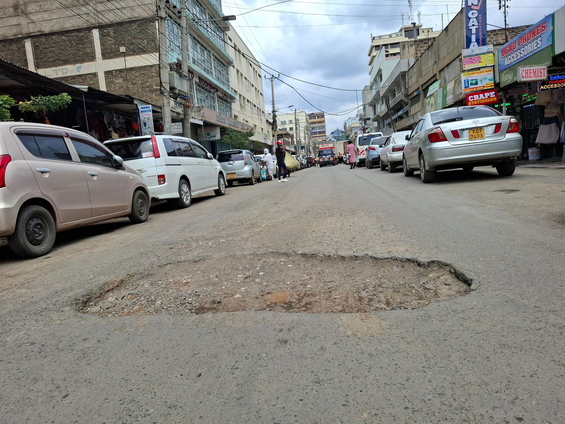 Commuters’ nightmare as Nakuru city roads crumble with potholes and ugly patches