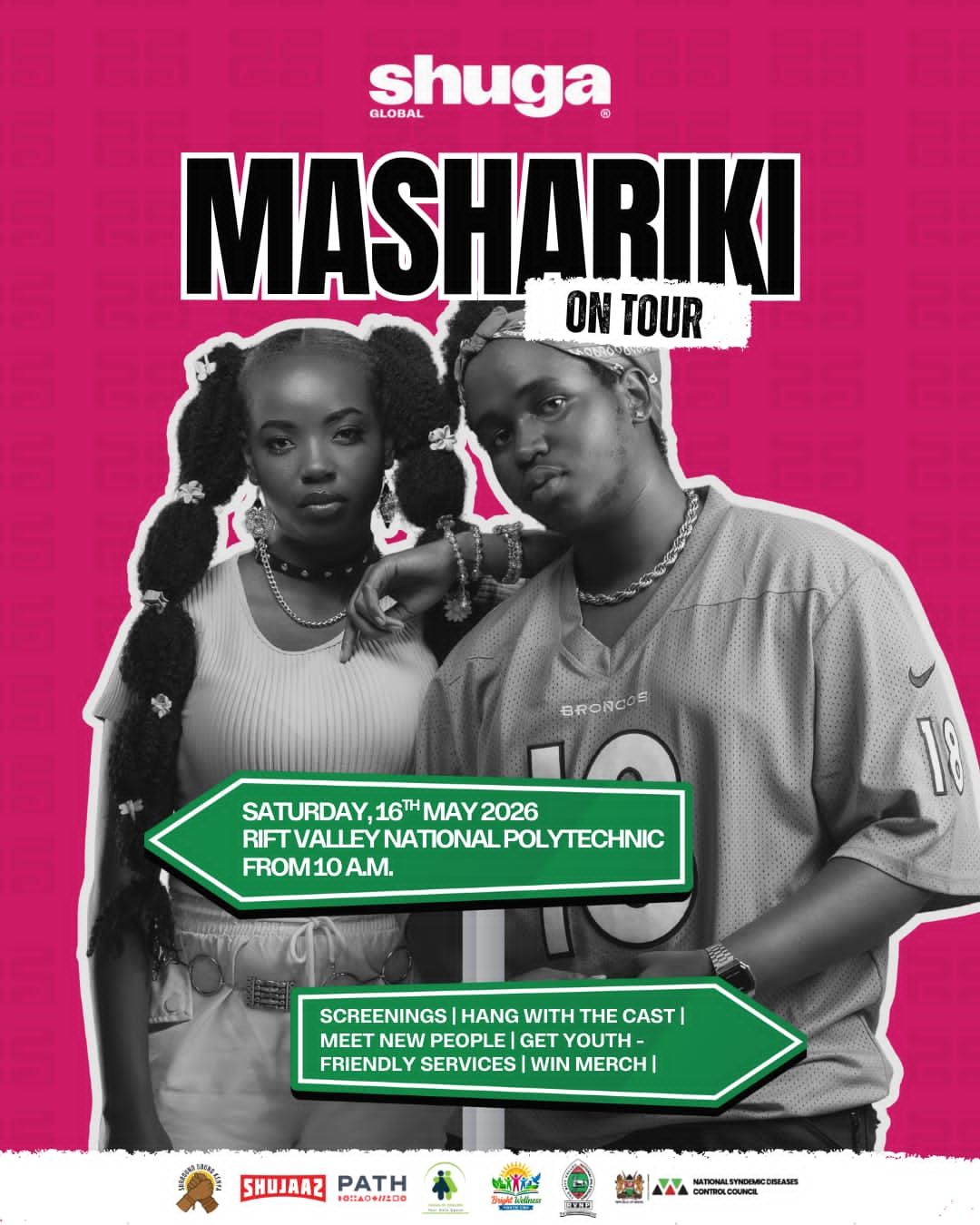 Weekend Buzz: Nakuru film lovers to Meet Shuga Mashariki cast on county tour